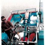 Two California fishermen pretend they are maritime pirates and hold an oceanographic mooring for ransom
